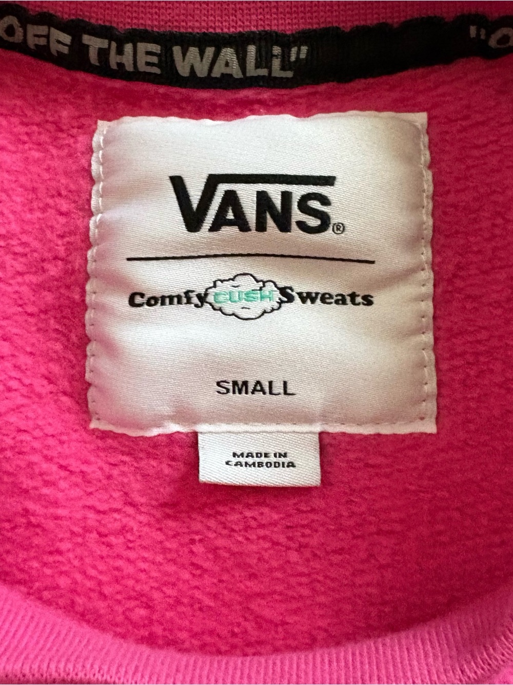 Vans ComfyCush Sweats Crewneck Sweater – Women’s Small